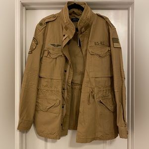 Polo Ralph Lauren iconic military field jacket army navy m65